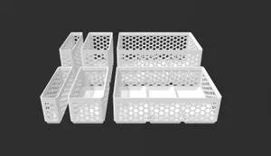 Gridfinity Hex Bins Light (rotated grid) all sizes