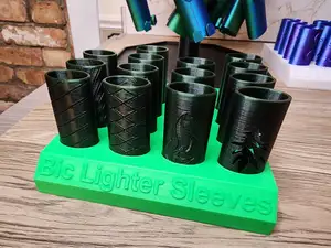 Lighter Sleeve Display