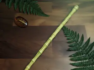 Bamboo Style Walking Cane / Prop Jurassic Park