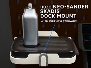 HOZO NeoSander dock SKADIS mount