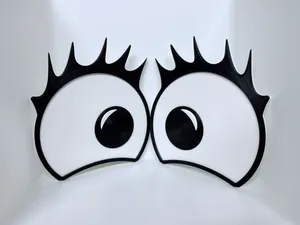 Cartoon Puppet Eyes | No AMS | Bambu A1 Compatible