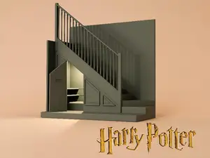 Harry Potter's room diorama