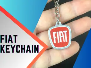 Fiat keychain