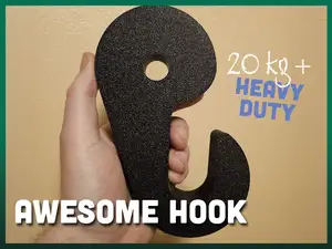 Big awesome rope hook