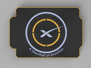 SpaceX ASOG Falcon 9 DroneShip Display/Coaster