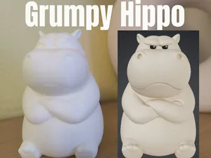 Grumpy Hippo 