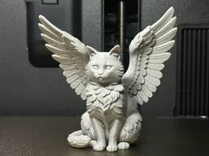 天使猫（纪念版） 可自行上色 支撑易拆