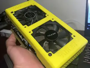 GIGABYTE RX 580 Custom Shroud / Side Plate