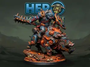 HERO KATTIVI ALIENO PIRATE CAVALCATURA