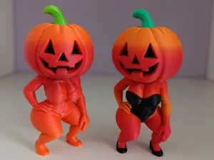 pumpkin lady