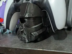Helldiver helmet skull controller stand