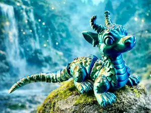 Niedlicher Drache Lori - flexy