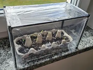 Modular Grow Tent Frame for Windowsill