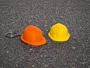 Construction - Engineer Helmet Keychain