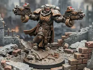 Dual-Wielding Crusader - Sci-Fi Elite Soldier