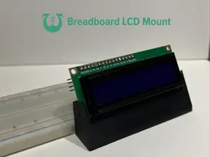 Breadboard LCD 16x2 Mount
