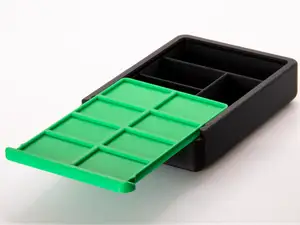 Sturdy Small Parts Organizer - Sliding Lid