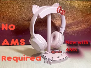 Supporto cuffie a tema  Kitty No Ams