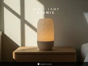 Table Lamp - with Bionic Pattern