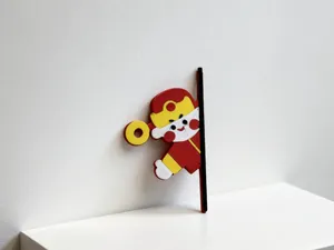 财神盯上你冰箱贴-2026年新年装饰-中国农历马年春节-办公室工位摆件