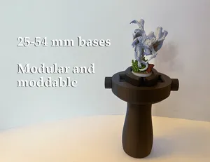 Adjustable Miniature Holder for Painting