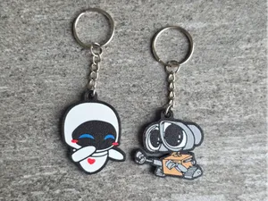 Disney Wall-E Couple Keychain