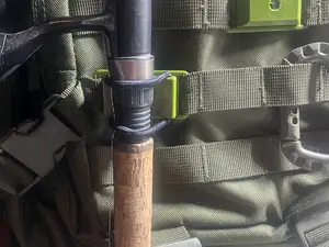 MOLLE Fishing Rod Holder (or other hard-to-mount)