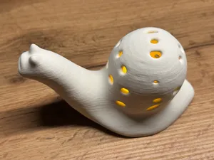 Schnecke Teelicht - Snail Tealight
