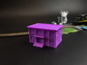Miniature Multi-Story Building (School/Office)