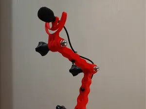 Anti Vibration Extendable POP Microphone Mount