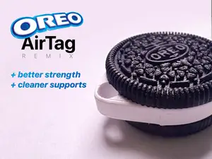Oreo AirTag Keychain Remix