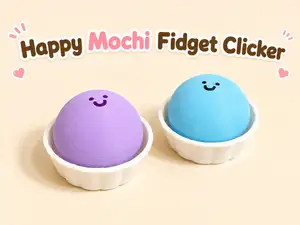 Happy Mochi Fidget Clicker
