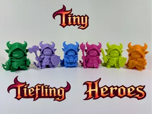 Tiny Tiefling Heroes