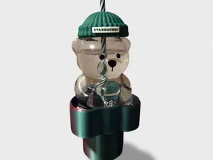 Starbucks Barista Bear Car Cup Holder
