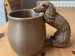 Longhaired Dachshund Mug