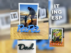 Porta foto Papà Dad Photo Frame