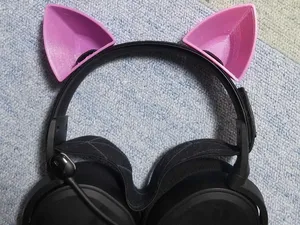 Cat Ears for Arctis 7 Headset 
