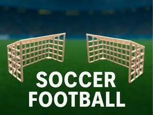 Mini Football / Soccer Goal Set – One-Piece