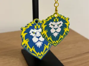 Keychain – Alliance Emblem | World of Warcraft