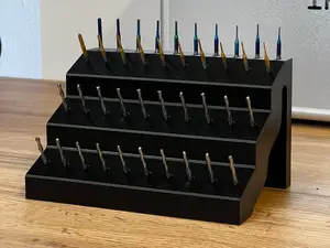 3.175mm End Mill Organizer CNC Router Bit Holder