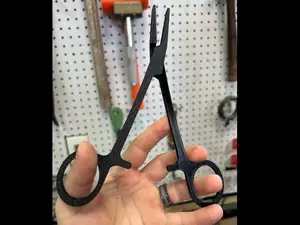 Hemostat pliers