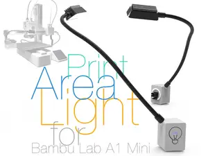 Print Area Light for Bambu Lab A1 Mini