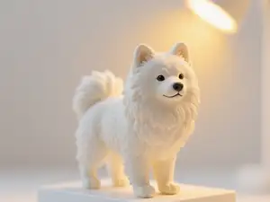 萨摩耶 摆件