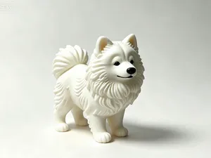萨摩耶 摆件