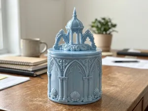 Gothic Cathedral Jewelry Box & Desk Organizer