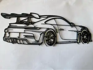 911 GT3 RS Silhouette
