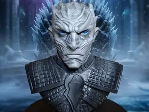 Game of Thrones Night King - Detailed Fantasy Bust