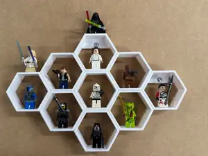 Legofigur Hexagon Regal