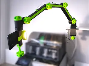 Modular arm phone holder + LED lamp kit holder