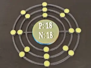 Argon Bohr Model